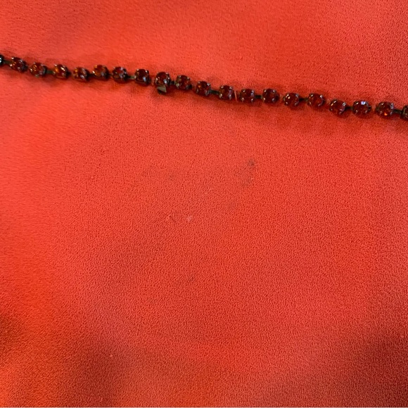 Sam Edelman Orange Tank With Rhinestone Details Women’s Size Small - Picture 7 of 10